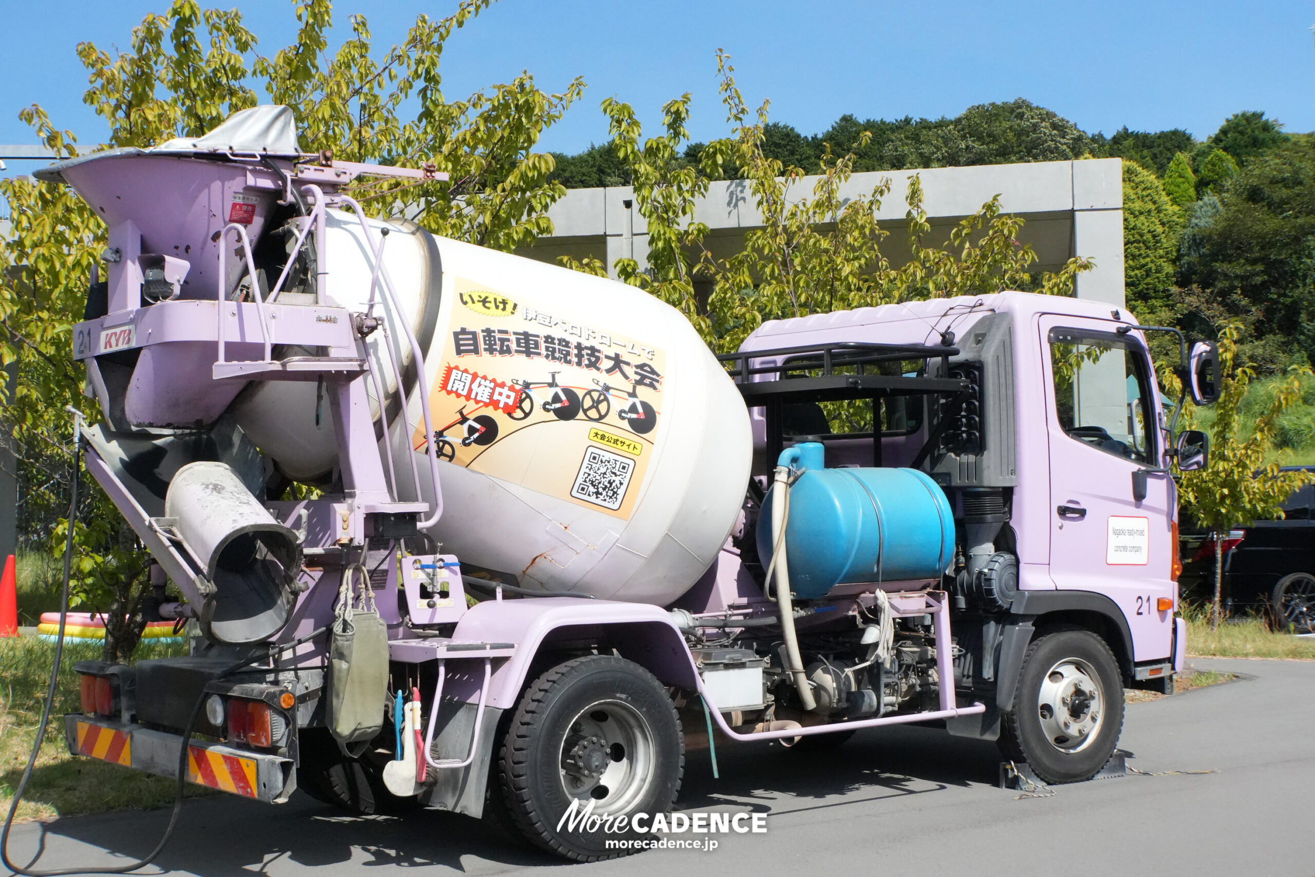 投稿についてもっと詳しく 伊豆エリアを生コン車が走り抜け、ジャパトラPR‼?